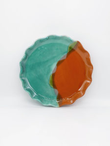 Grand plat rond (Collioure)