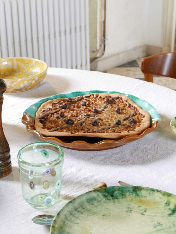 Large round dish (Collioure)