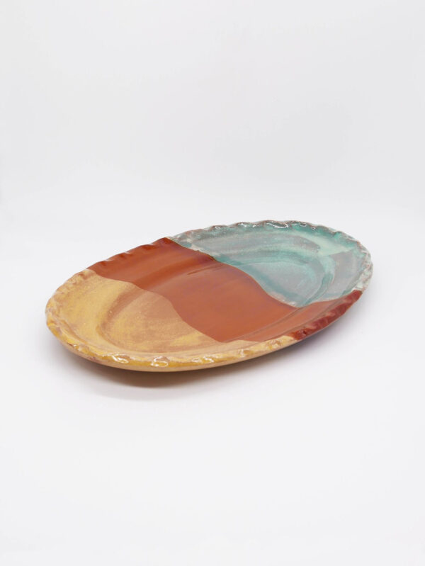 Oval platter (Collioure)