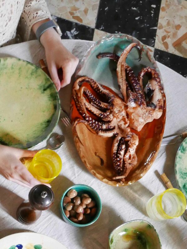 Oval platter (Collioure)