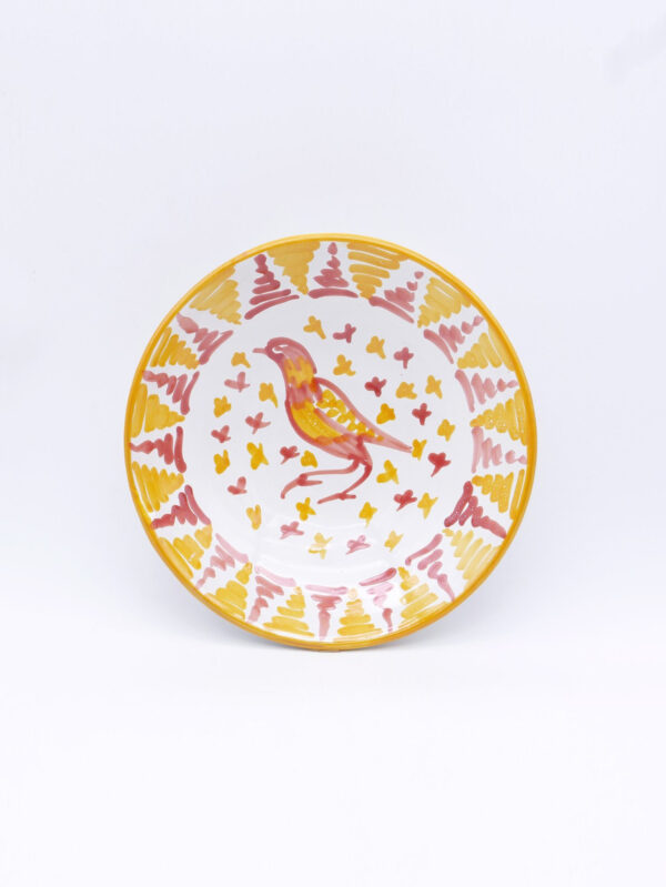 Yellow parakeet dish (Granada)