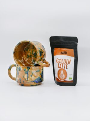 Coffret cadeau 'Tasses & Golden Latte'