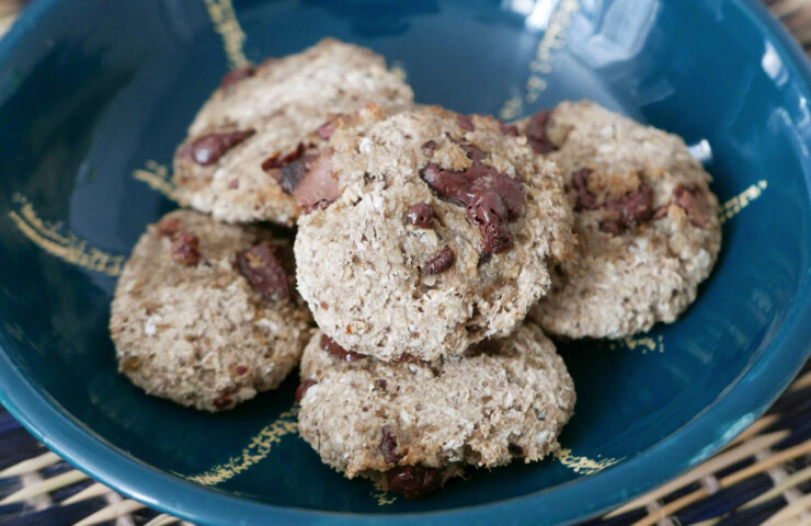 recette de cookies healthy sans lactose sans oeuf et sans gluten